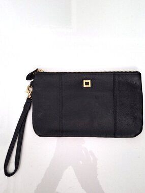 Lodis Black Wristlet